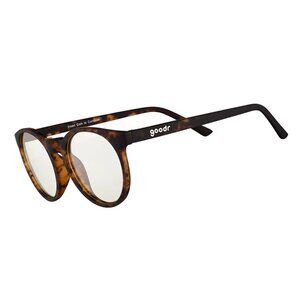 goodr Circle G Blue Light Glasses in Insert Coin To Continue / Tortoiseshell